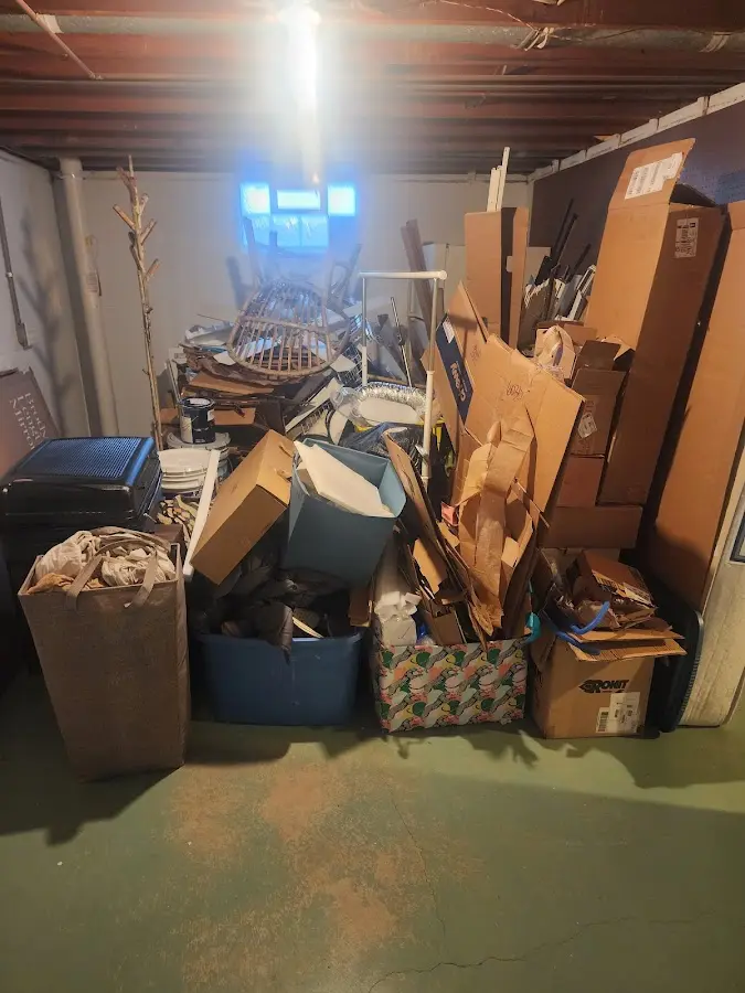 Roll-off dumpster container at job site for Concrete Dumpster Rental in Rio Linda